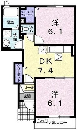 メゾンフランの物件間取画像